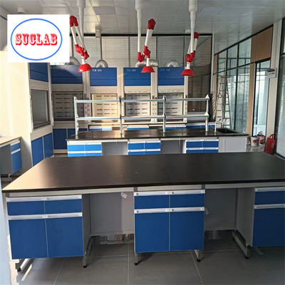 Good price Fire Resistant  Chemistry Lab Workbench Laboratory Bench Malaysia With Chemical Resistant Surface online