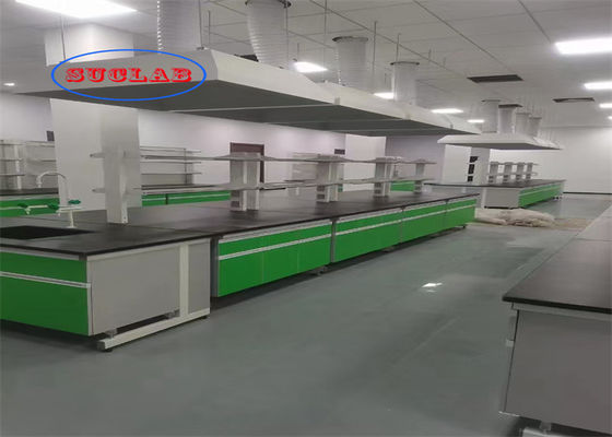 Good price Chemical Resistant Epoxy Or Phenolic Resin Worktop C Frame Chemistry Lab Workbench Suppliers online