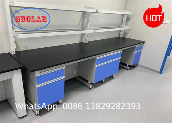 Good price Customizable Chemical Resistant Laminate Chemistry Lab Workbench Assembly Required Laboratory Work Benches online