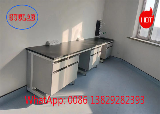 Good price Multiple Cabinets Chemistry Lab Workbench Laboratory Workbenches with Phenolic Resin Worktop online