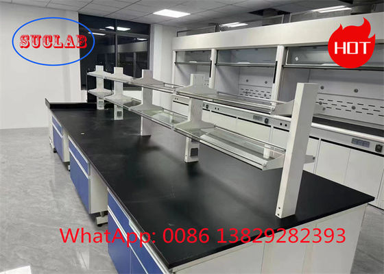 Good price C frame Chemical Resistant Lab Benches Price for High Performance Workstations with Safety Hinges online