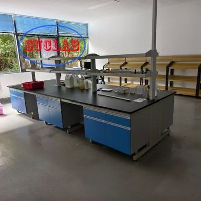 Good price Some Assembly Required Wood Chemistry Lab Workbench Suppliers with C-Frame Frame and Wood Materials online