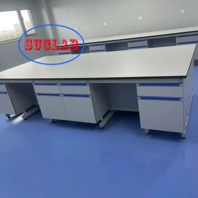 Good price Enhance Your Lab's Performance with Steel Wood C-Frame Chemistry Lab Workbench Chemical Laboratory Furnitures online