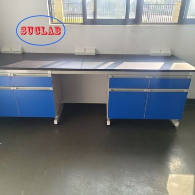 Good price Rectangular Chemistry Lab Bench Factories for Hospital Steel Wood/304 Stainless Steel/Customized Design online
