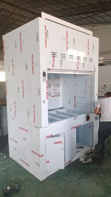 Good price Explosion-proof Fume Hood with Wet Scrubber Maker Airflow 100m3/h Safety System Anti-static online