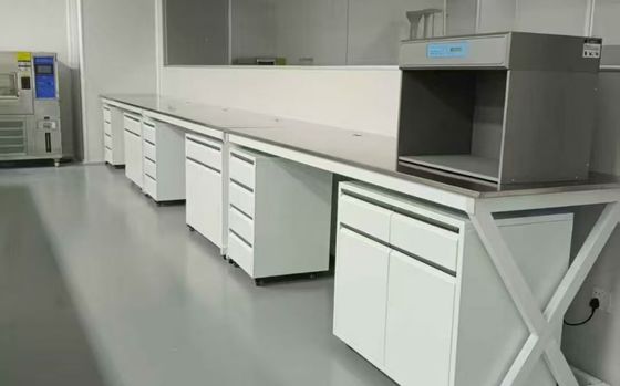Good price Customizable Chemistry Lab Workstation Manufacturers with Dimension L*1500/750 W *800 /850mm H Base Cabinet Wooden/Steel Cabinet online
