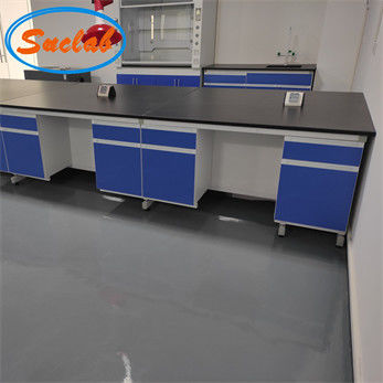 Multipurpose Chemistry Laboratory Table Anti Corrosion Metal Material