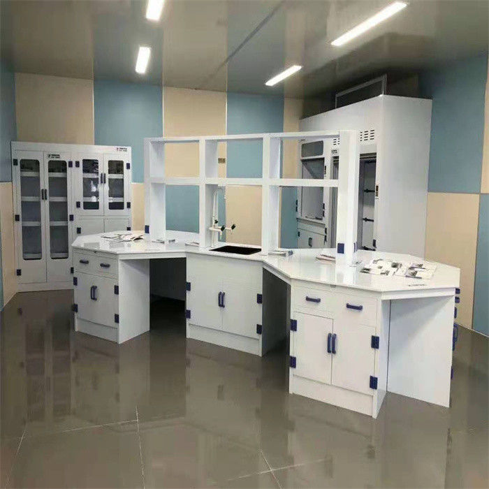 Modular Chemistry Lab Furniture Export Plywood Package Wood Construction