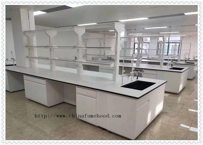 Epoxy Resin Chemistry Lab Tables Work Benches Fireproof And Waterproof