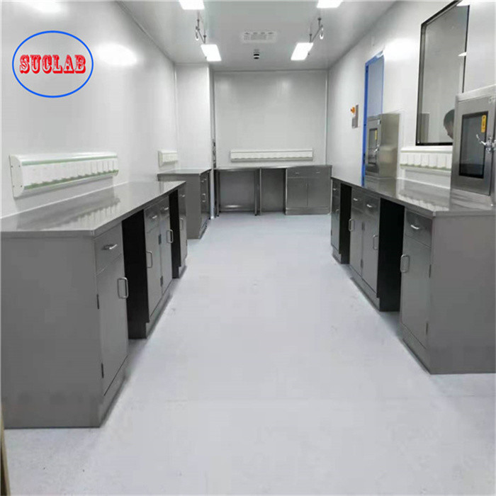 1500*750*900MM Laboratory Bench s within B2B with Stainless Steel Cabinet