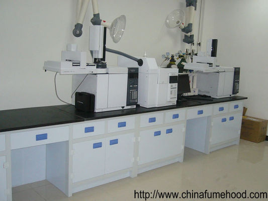 Good price Epoxy Resin Chemistry Lab Furniture , Lab Tables Work Benches PP Drawer online