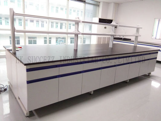 Good price Adjustable Foot Biology Lab Furniture 16mm MFC Board Steel - Wood Casework online