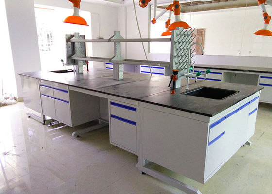 Good price Epoxy Resin Top Chemistry Lab Bench Furniture Anti High Temperature online