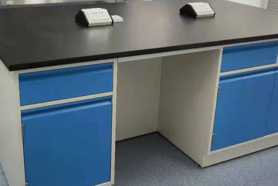 Good price Panel Reagent Shelf Wood Lab Furniture / School Science Laboratory Furniture online