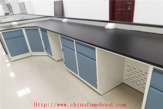 Good price White 1500 Mm Depth Science Chemistry Lab Furniture For Schools H - Frame online