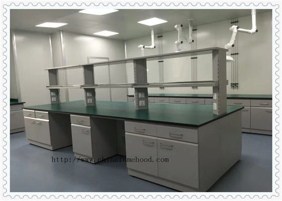 Good price Customized Chemistry Lab Furniture / Laboratory Working Table With Water Cabinet online