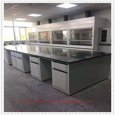 Good price Fireproof Laboratory Workbench Furniture / Chemical Resistant Lab Tables online