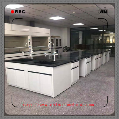 Good price Heavy Chemical Laboratory Furniture  / Lab Tables Work Benches With Faucet online