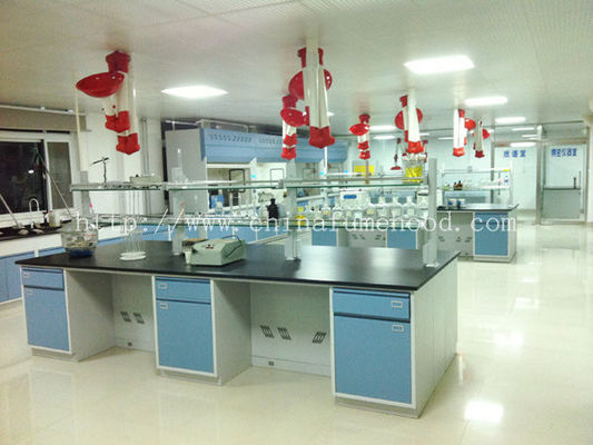 Good price Cleanroom Modular Lab Benches 12.7mm Alkali Resist Countertops Cold Rolled Steel Frames online
