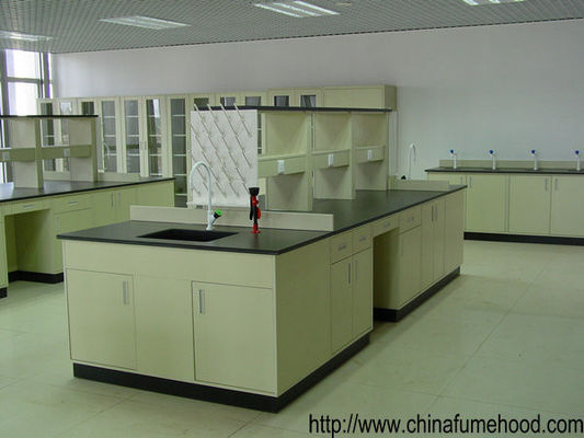 Good price Heat Resistant Steel Lab Furniture Non - Glare Finish Workbench 1.5m Width online