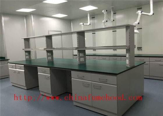 Good price Full Steel Chemistry Lab Tables 12.7mm Solid Worktops SGS Certified online