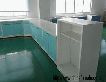 Good price Wall Mounted Steel Lab Furniture , Alkali Resistant Lab Working Table online