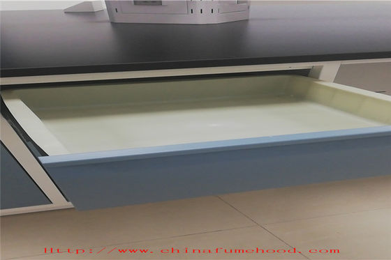 Good price OHSAS H - Frame White Steel Lab Furniture  /  Chemistry Lab Cabinets online