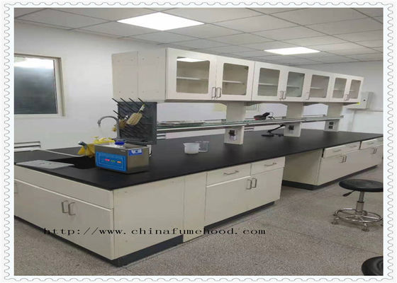 Good price Custom Steel  Science Laboratory Furniture With Sink Wooden Case Package online