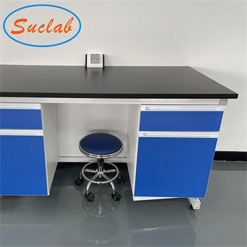 Good price Best Quality OEM Lab Bench Blue/ Grey white Chemical Resistant Lab Furniture Design online