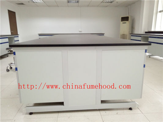 Good price Wall Steel Wood Chemistry Lab Workbench Alkali Resistant For College online
