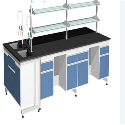 Good price Multiscene Blue Chemistry Laboratory Furniture , Rustproof Lab Bench With Drawers online