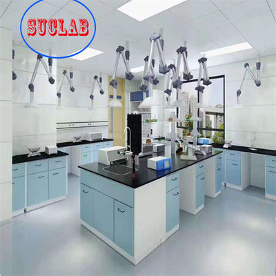 Good price Wholesale Strict Checked Clean room Floor Mounted Multi-Purpose Chemical Island Lab Bench Table online