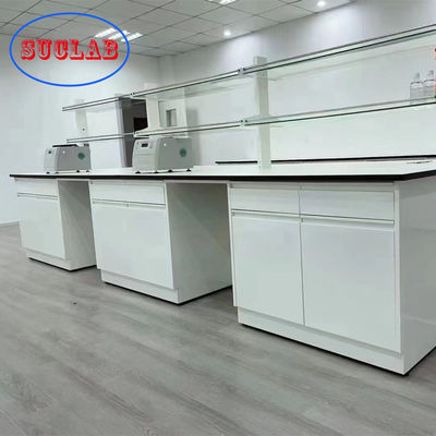 Good price High Quality Full Steel Epoxy Resin Worktop Acid and Alkali Resistance Chemical Laboratory Bench For Sale online