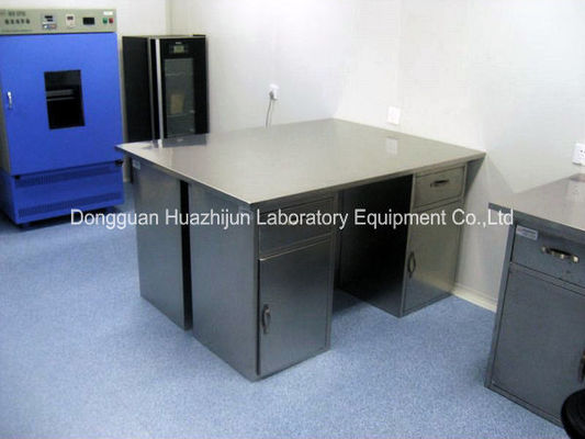 Good price Large Capacity Stainless Steel Lab Bench 1.0mm Double Layer Side Plate online
