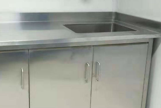 Good price School Stainless Steel Lab Furniture With Adjustable Feet Surface Passivation online