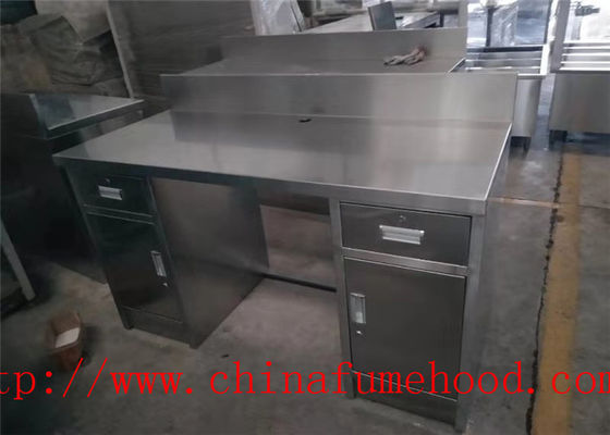 Good price Coated Cold Stainless Steel Lab Cabinets , Waterproof Metal Laboratory Casework online