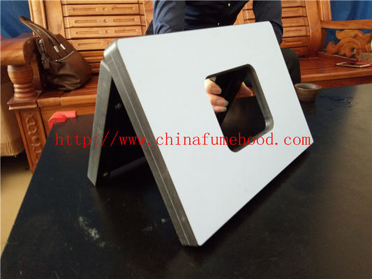 Good price Laboratory White Phenolic Workbench Top , Acid Resistant Lab Bench Countertop online