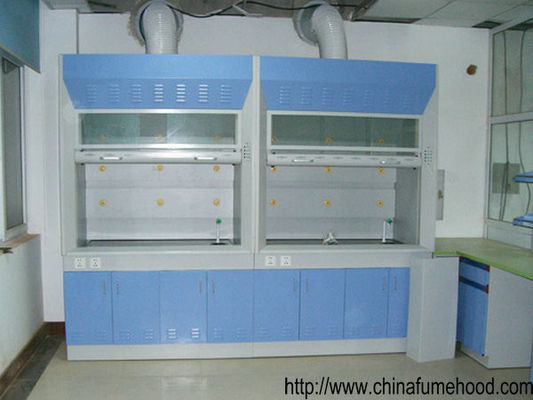 Good price Laboratory Steel Fume Hood , Lab Fume Cupboard With PP Sink / Water Faucet online