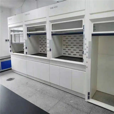 Good price Customized Cheap Price Steel Structure 12.7mm Phenolic Resin Top Anti-Corrosion Resistance Lab Fume Hood Suppliers online