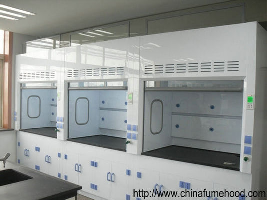 Good price Full PP Fume Hood , PVC Window Laboratory Fume Cupboards Adjust Air Speed online