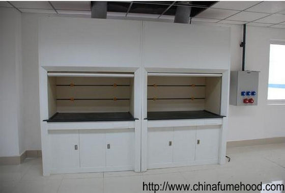 Good price Hospital / School PP Fume Hood Adjust Air Flow With 8-10mm Tabletop online