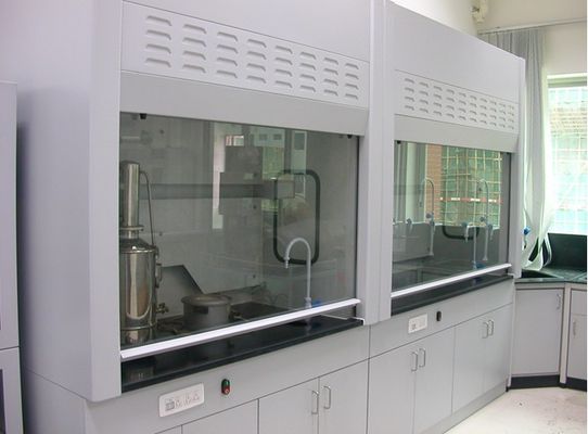 Good price Polypropylene Laboratory Ventilation Hoods 1.2/1.8/1.5x0.8x2.35m Size Chemical Resistant online