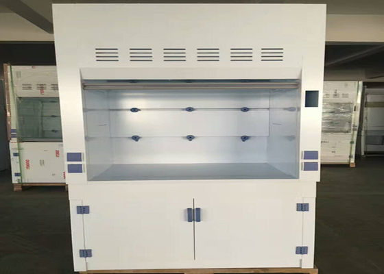 Good price Lab Equipment PP Fume Hood Acid Resistant Full Cover Type Lamp Inside online