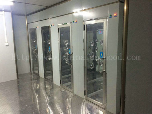 Good price Double Person Clean Room Equipment Interlock Air Shower Automatic Open online