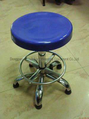 Good price Waterproof Lab Chairs And Stools Stainless Steel Material With Leather Top online