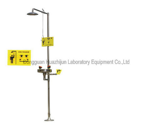 Good price 304 Stainless Steel Safety Station Shower And Eye Wash China Manufacturer online