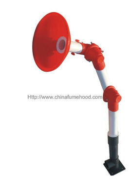 Good price Ceiling Mounted Laboratory Fittings , 360° Swiveled Fume Exhaust Arm online