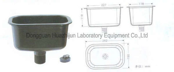 Good price Acid Resistant Laboratory Sink For Fume Hood and Lab Bench From China Manufacturer online