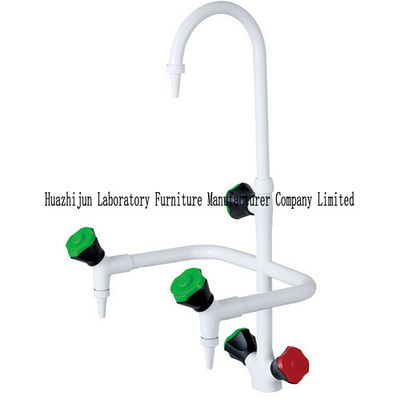 Good price Solid Brass Single Laboratory Sink Faucet Lab Accessories With High Grade PP Knob online