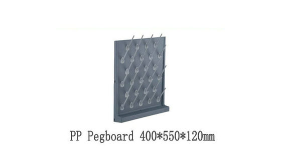 Good price Single Faced PP Pegboard / Acid And Alkali Resistant Pegboard / PP Pegboard Supplier online